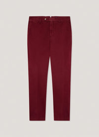 Kensington Slim-Fit Silver Chinos