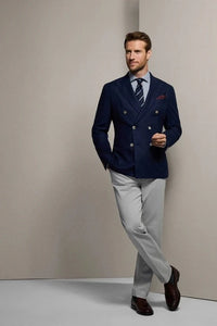 Sanderson Silver Chino Pants