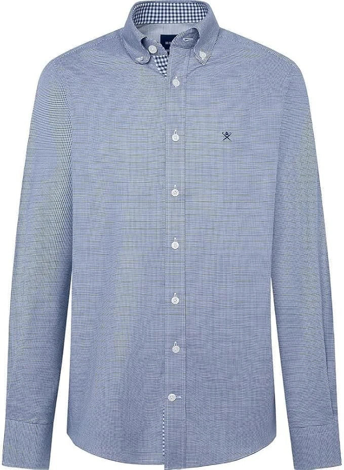 Brushed Puppytooth Navy Shirt