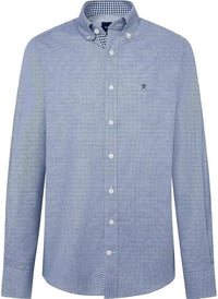 Brushed Puppytooth Navy Shirt