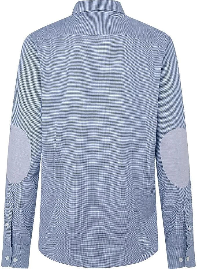 Brushed Puppytooth Navy Shirt