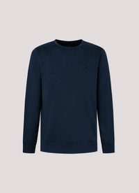 Double Knit Crew Navy Sweatshirt