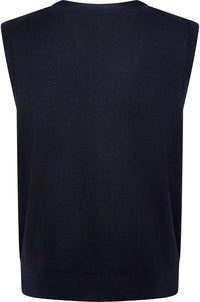 Merino Wool Red Cardigan