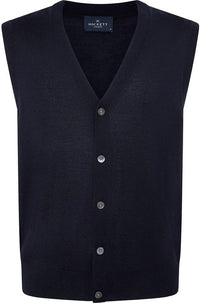 Merino Wool Red Cardigan