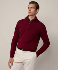 Merino Cashmere Mix Red Jumper