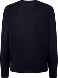 Classic Navy Blue Cardigan