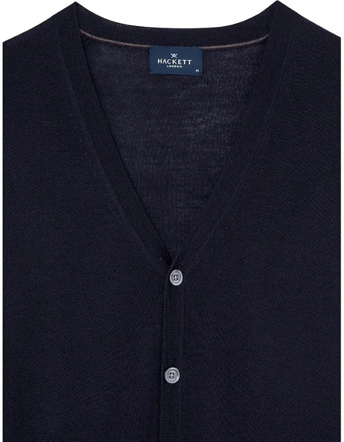 Classic Navy Blue Cardigan