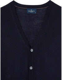 Classic Navy Blue Cardigan