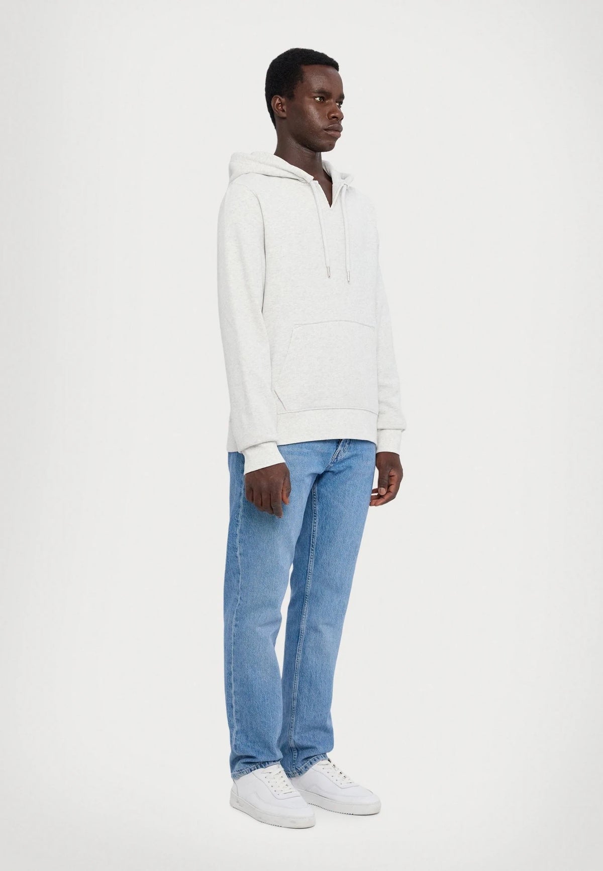 Soda Slit Grey Hoodie