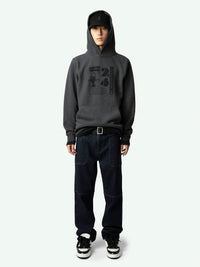 Cosmic Photoprint Grey Sweatshirt