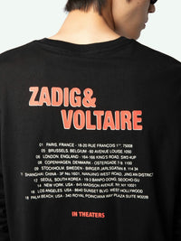 Dinosaur Concert Black T-Shirt