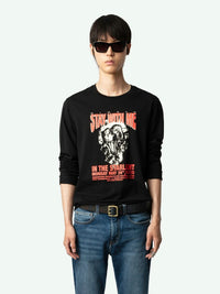 Dinosaur Concert Black T-Shirt