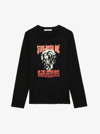 Dinosaur Concert Black T-Shirt