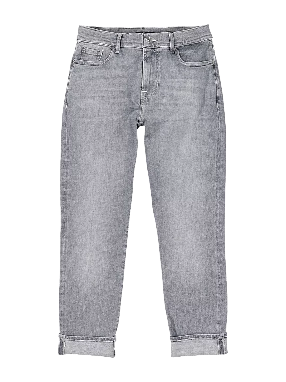 Relaxed Skinny Grey Jeans