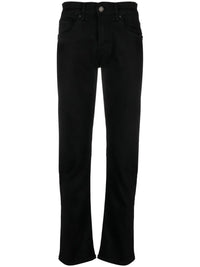 Slim-Fit Black Denim Jeans