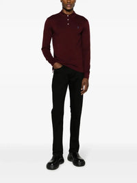 Slim-Fit Black Denim Jeans