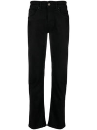 Slim-Fit Black Denim Jeans