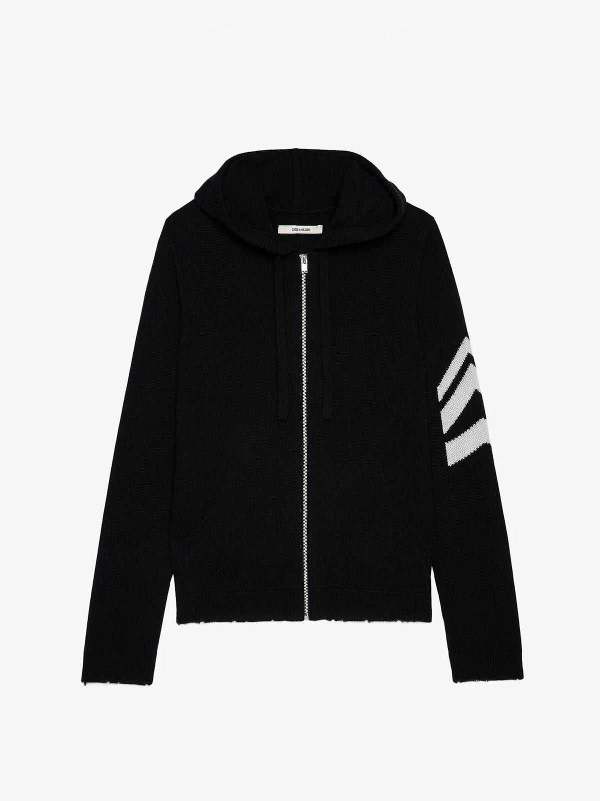 Clash Arrow Black Cardigan