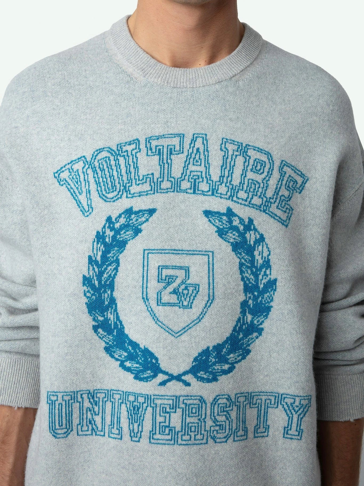 Marko Grey Wool Sweater