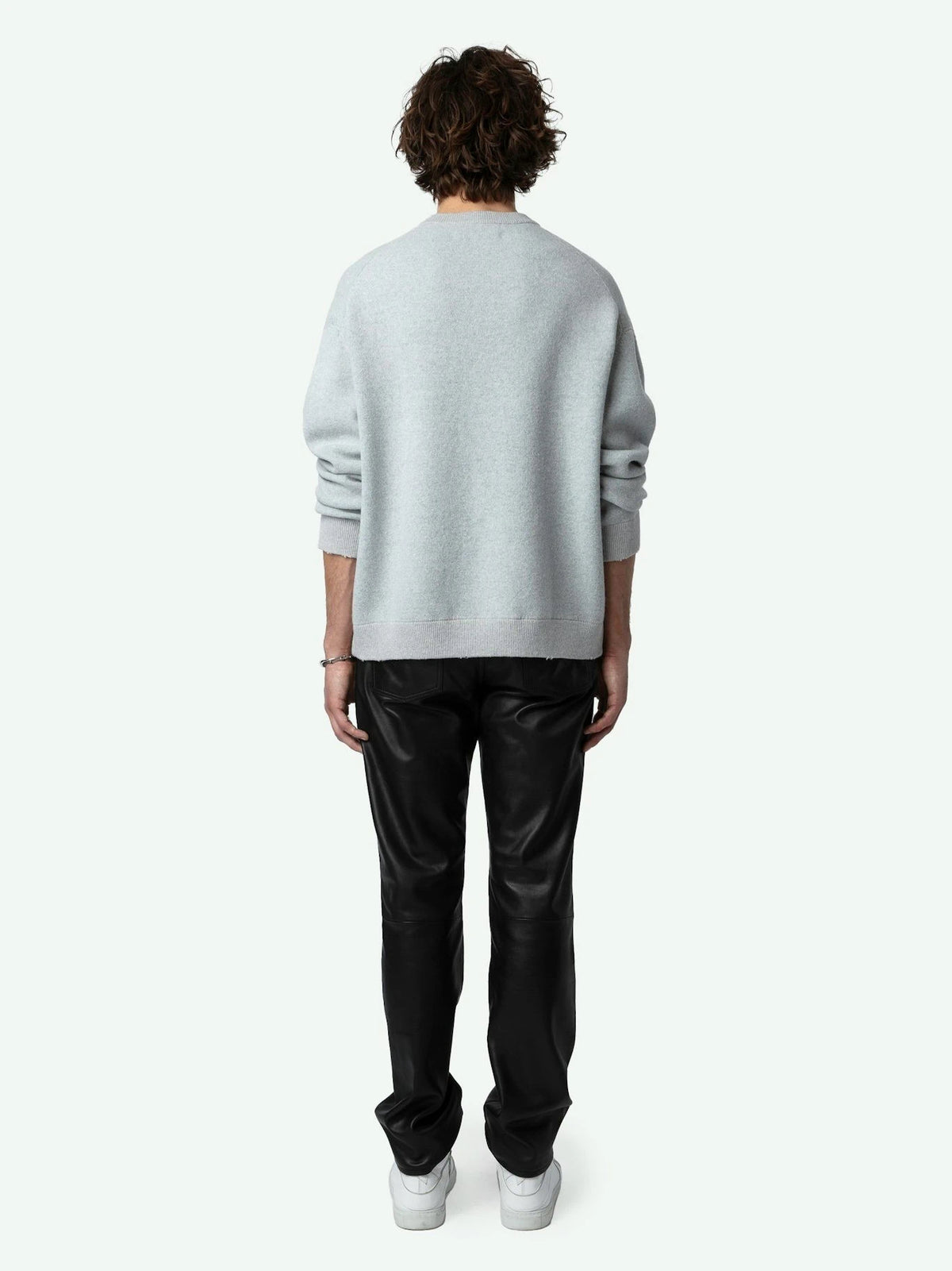 Marko Grey Wool Sweater