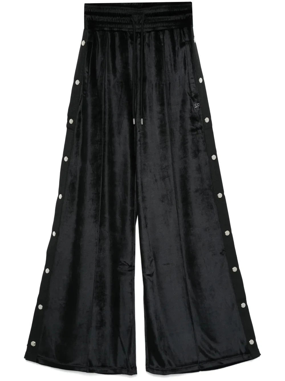 Wide-Leg Black Pants