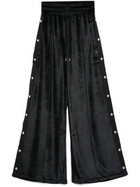 Wide-Leg Black Pants