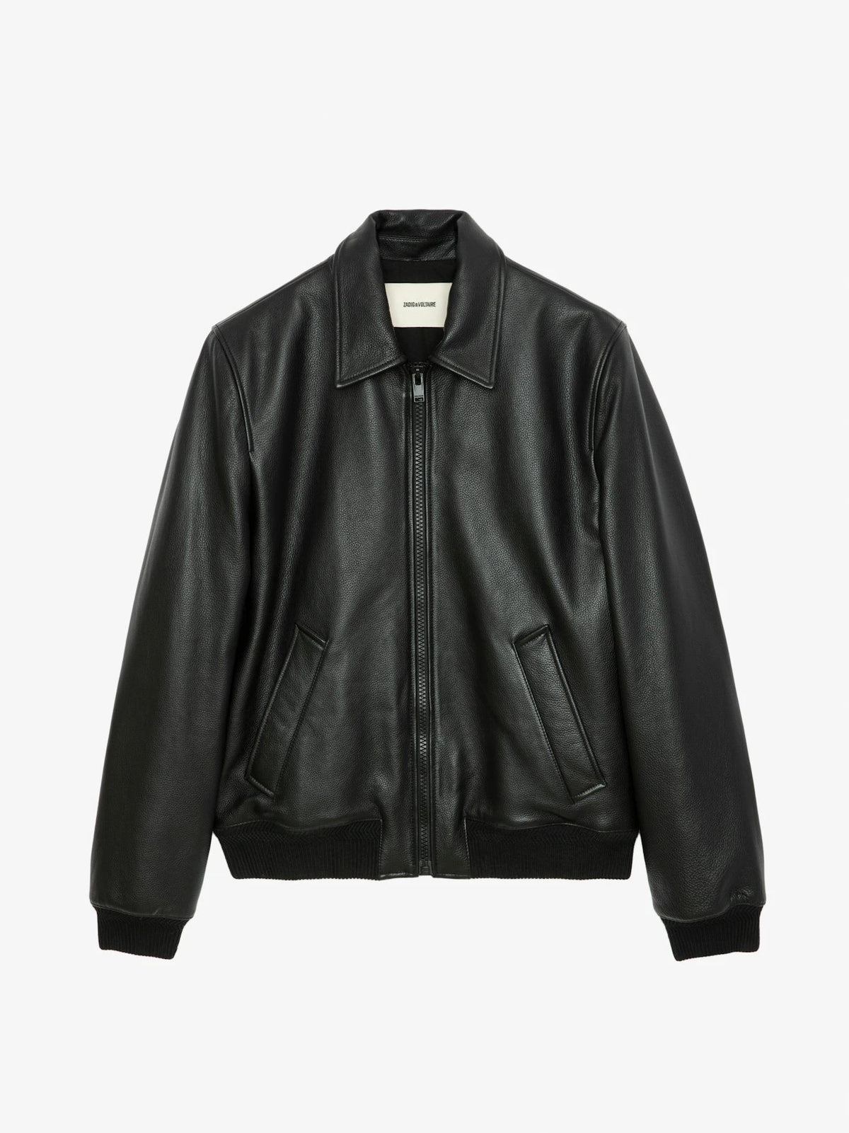 Mate Black Leather Jacket