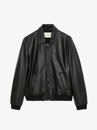 Mate Black Leather Jacket
