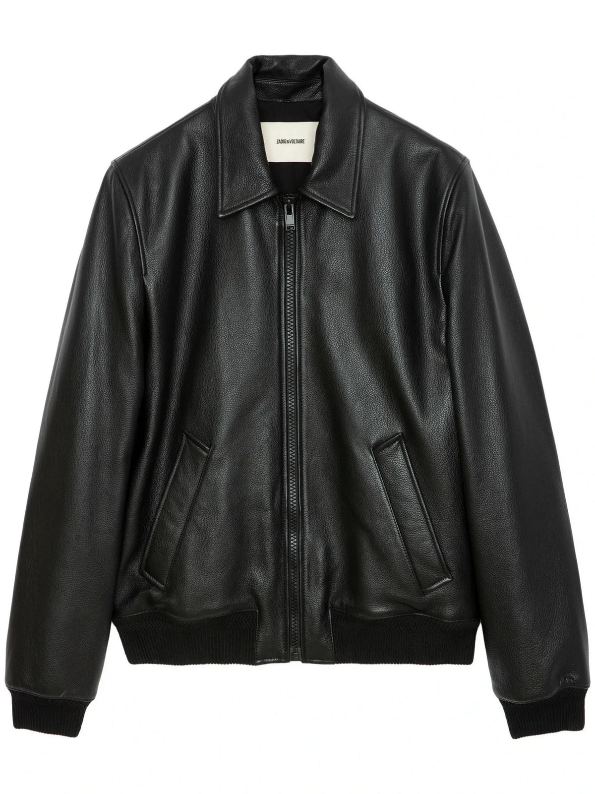 Mate Black Leather Jacket