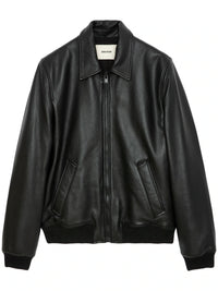 Mate Black Leather Jacket