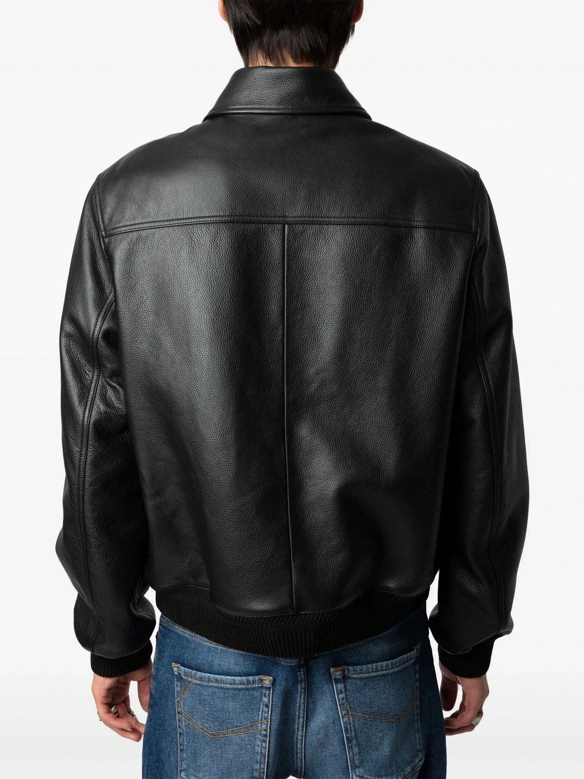 Mate Black Leather Jacket