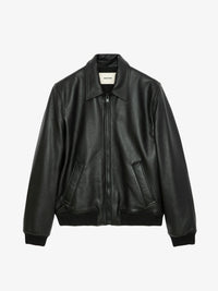 Mate Black Leather Jacket