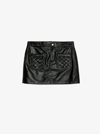Braided Joana Black Skirt