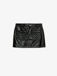 Braided Joana Black Skirt