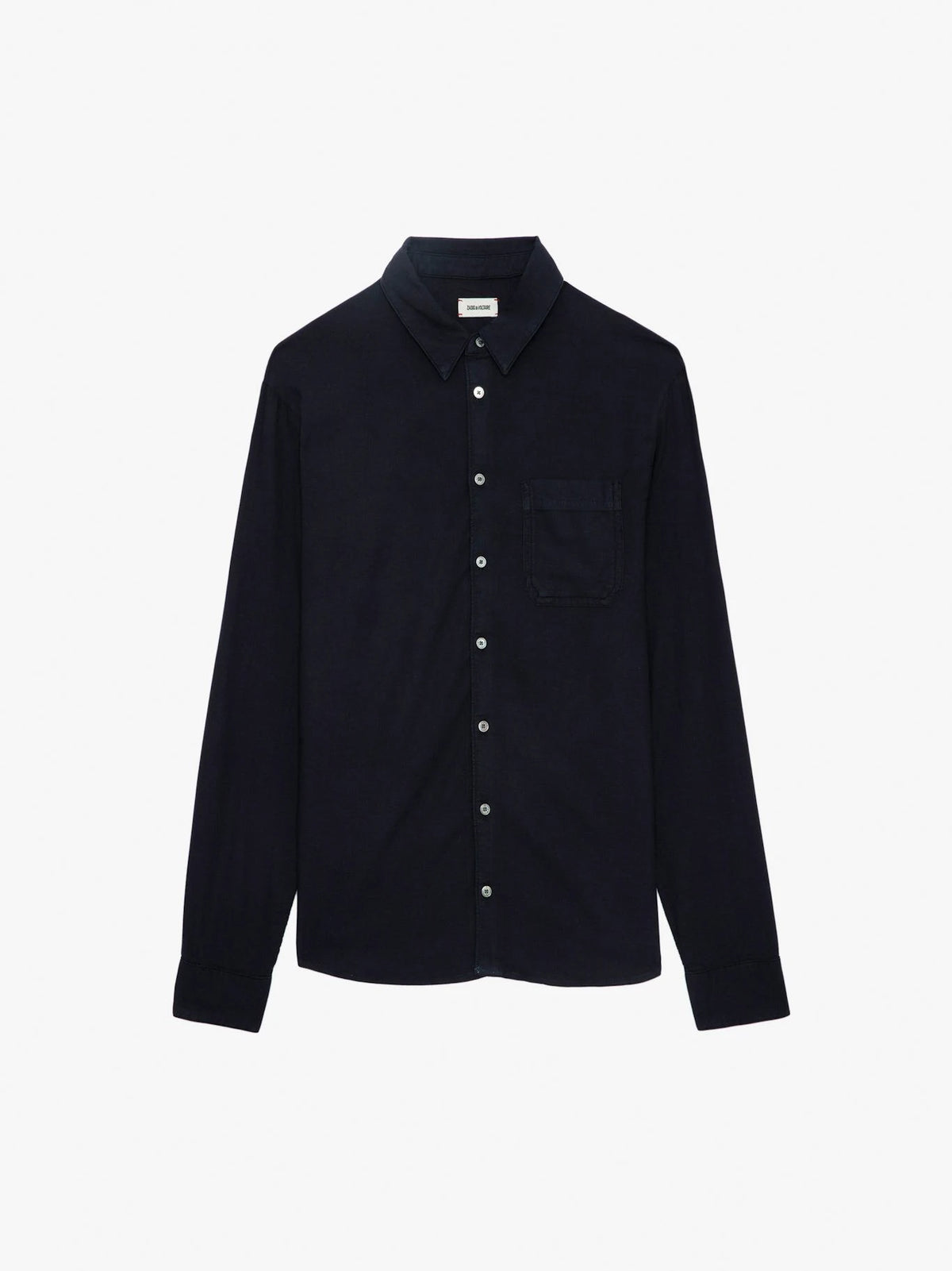 Long-Sleeved Black Shirt