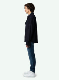 Long-Sleeved Black Shirt