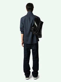 Stan Black Flannel Shirt