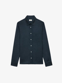 Stan Black Flannel Shirt