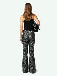 Prevy Black Sequin Trousers