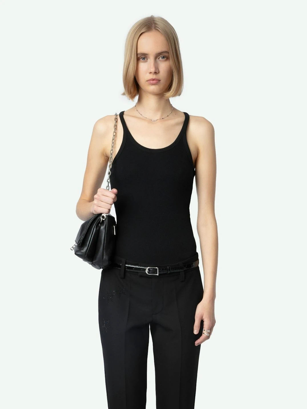 Starry Strass Black Trousers