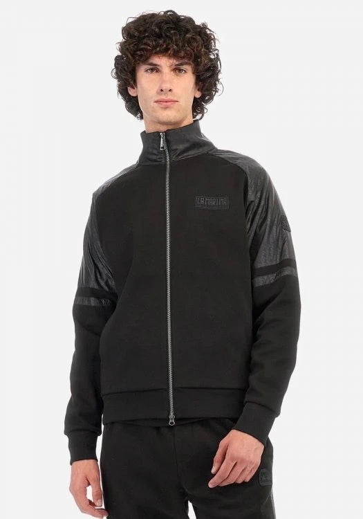 Full Zip Black Sweatshirt