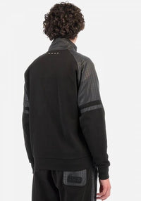 Full Zip Black Sweatshirt