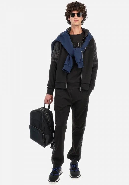 Full Zip Black Sweatshirt