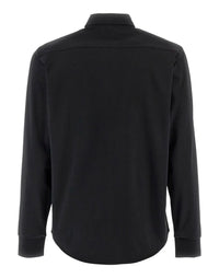 Long Sleeve Black Polo