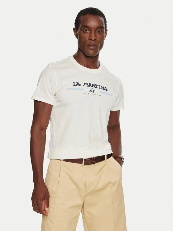 La Martina White T-Shirt