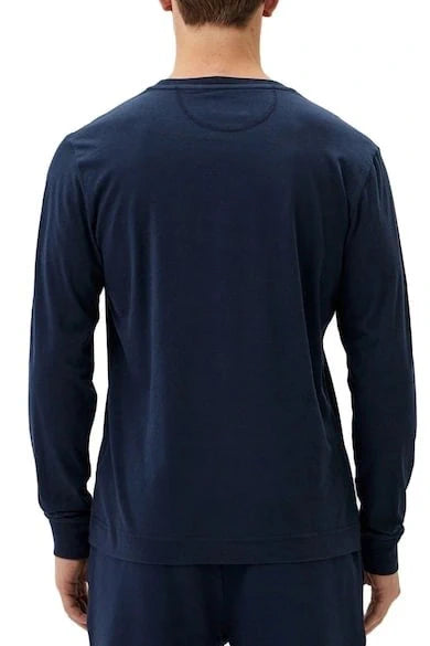 Long Sleeve Blue T-Shirt