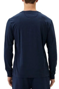 Long Sleeve Blue T-Shirt
