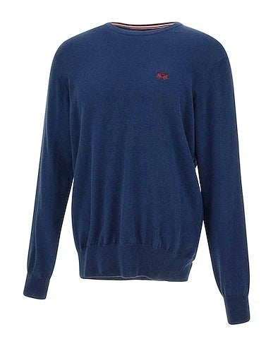 Basic Blue Wool Sweater