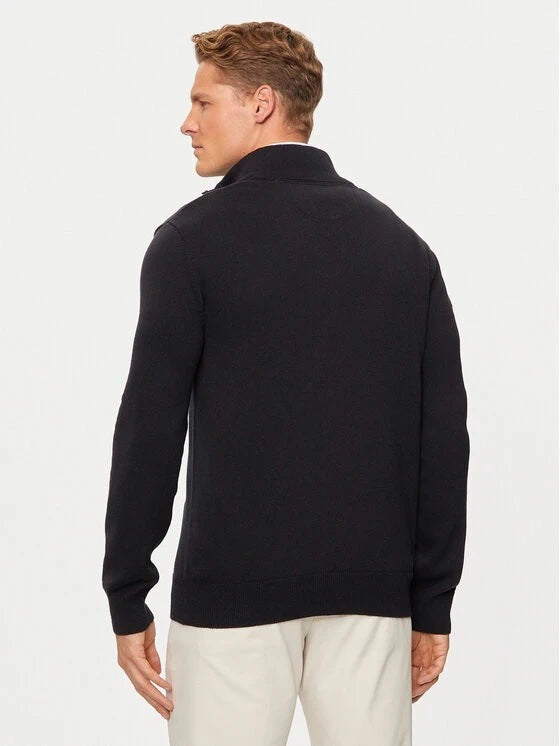 Regular Fit Black Sweater