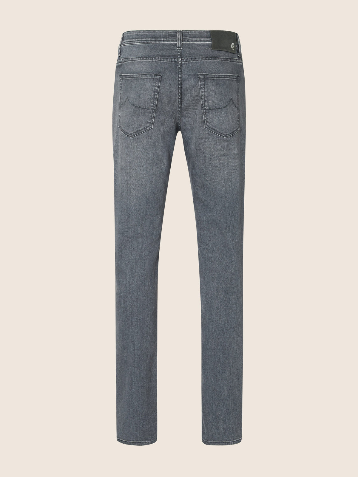 Nick Slim 5 Pocket Jeans in Dark Grey Super Stretch Denim